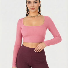 pink top