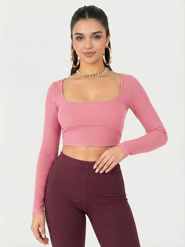 pink top