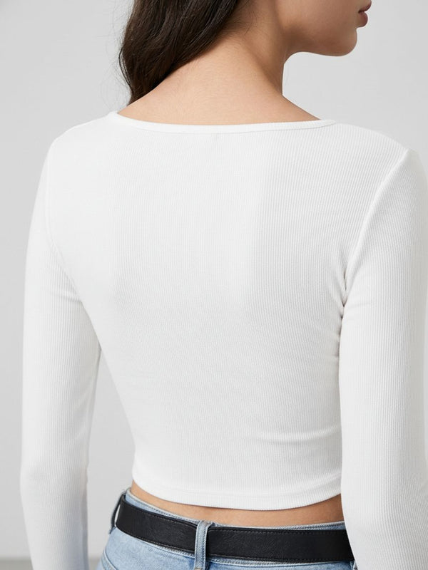 white top